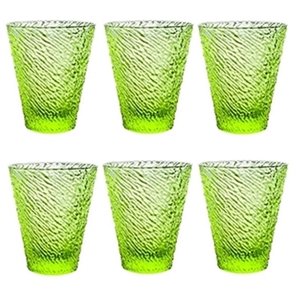 6 lı Su / Meşrubat Bardağı (Yeşil)