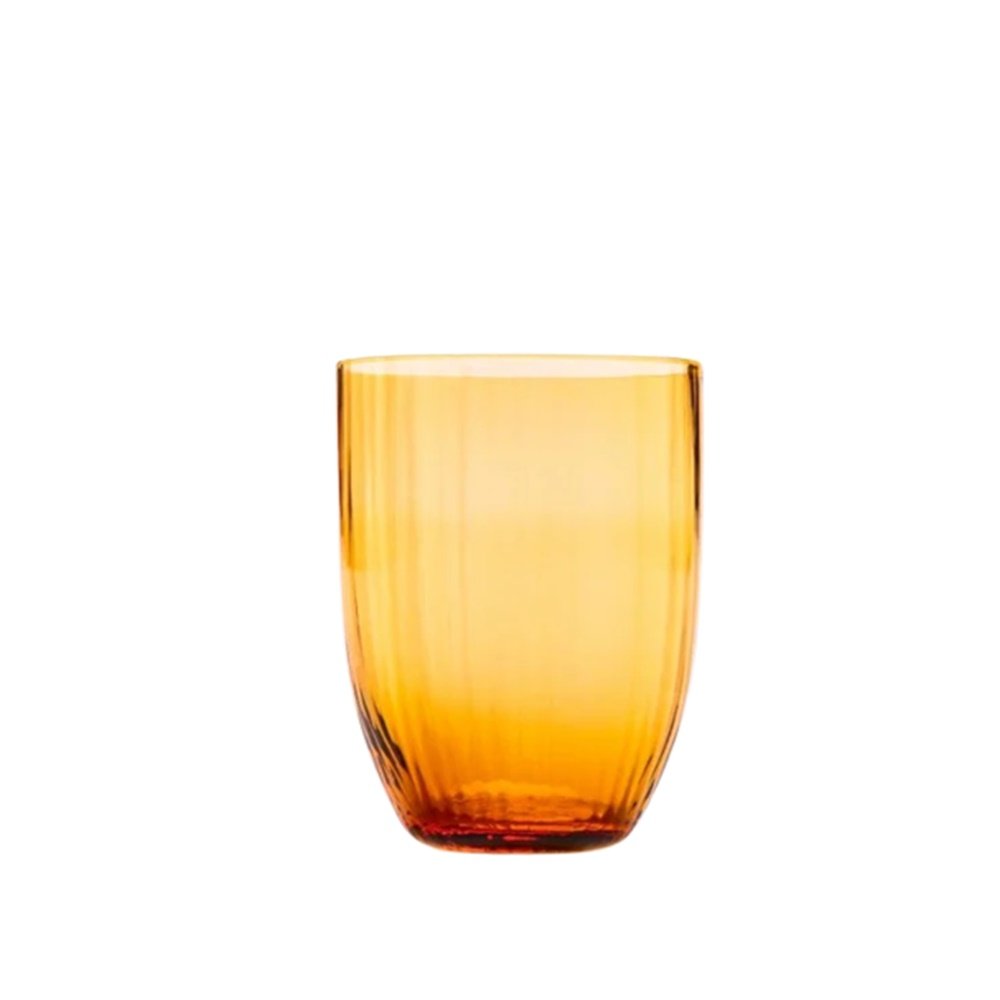 6 lı Su / Meşrubat Bardağı Amber