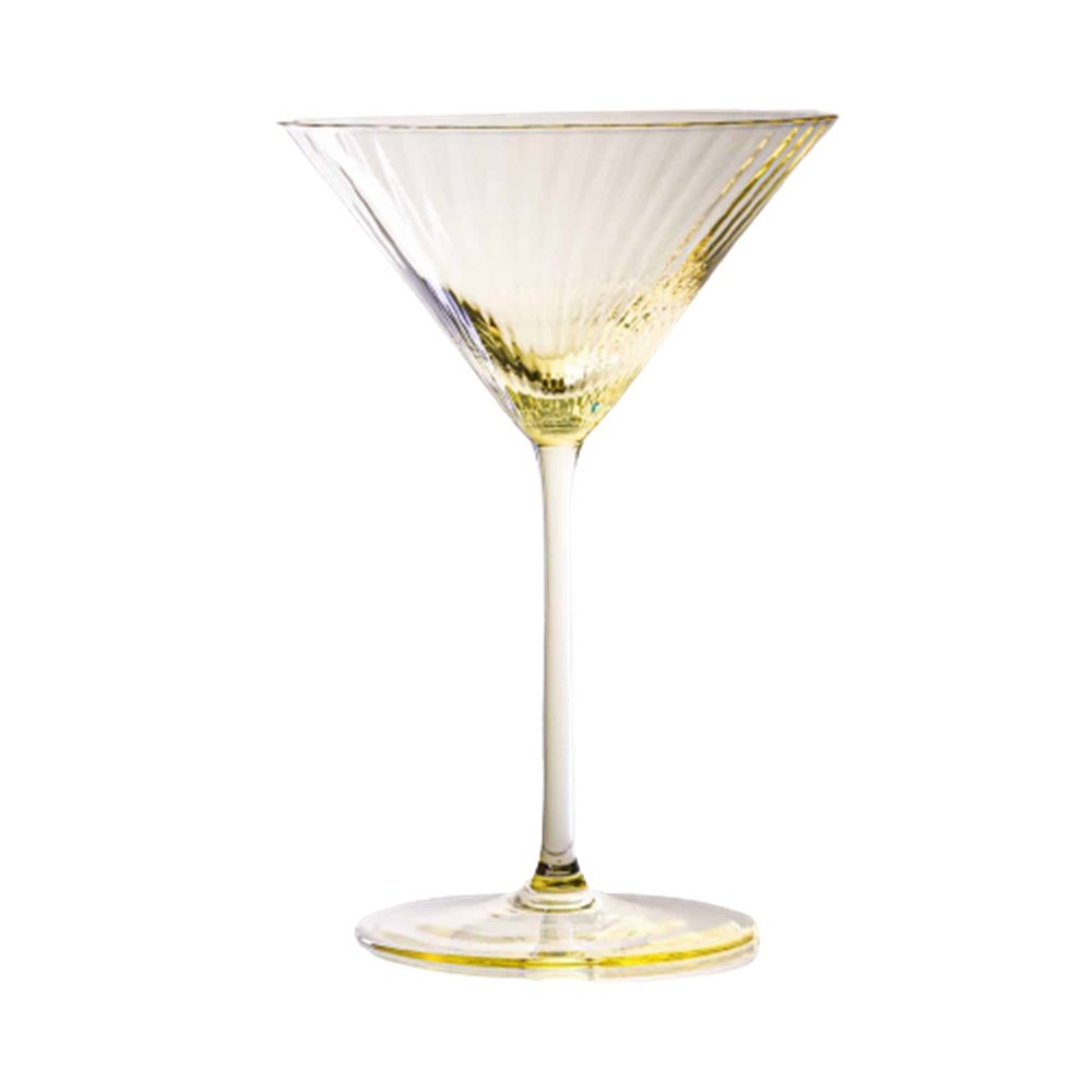 6 lı Martini Bardağı Limon Sarısı