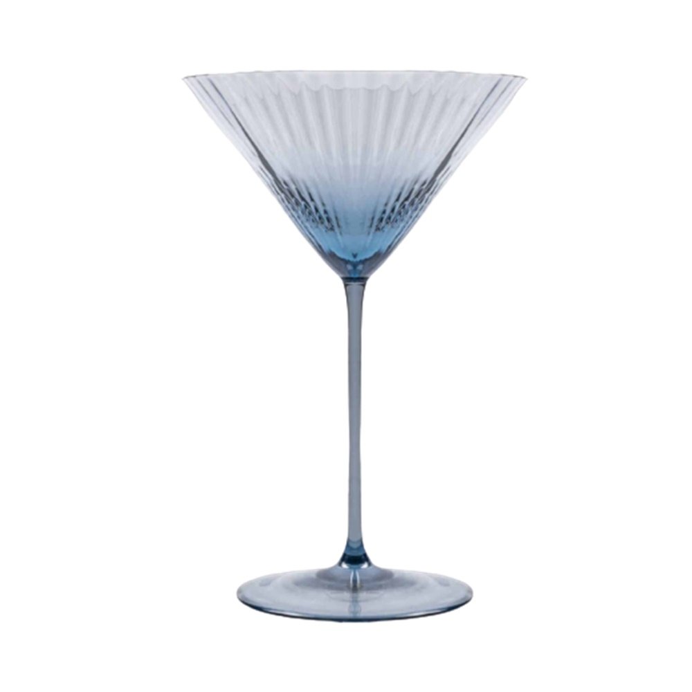 6 lı Martini Bardağı Duman Mavisi