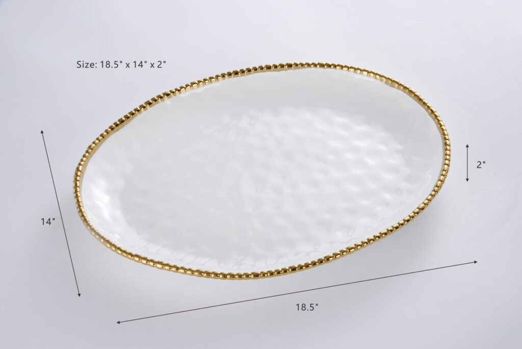 47 cm Oval Servis